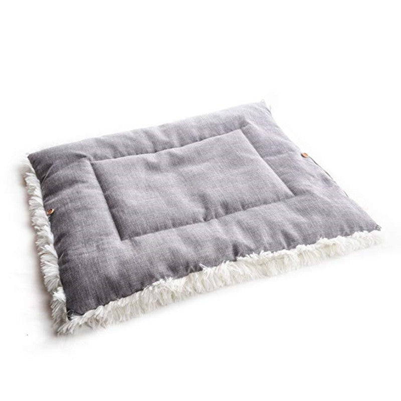 2 in 1 Pet Mattress Nest Convertible Pad Plush Mattress