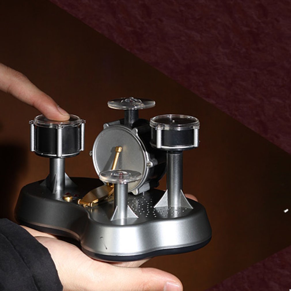Creative Silver Mini Finger Touch Drum