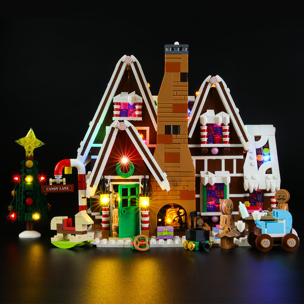 LED String Light Kit for Gingerbread House 10267 Model (Lights Only)