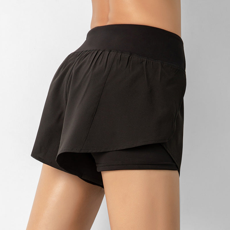 2-in-1 Women's Active Shorts – Running, Gym & Training Wear