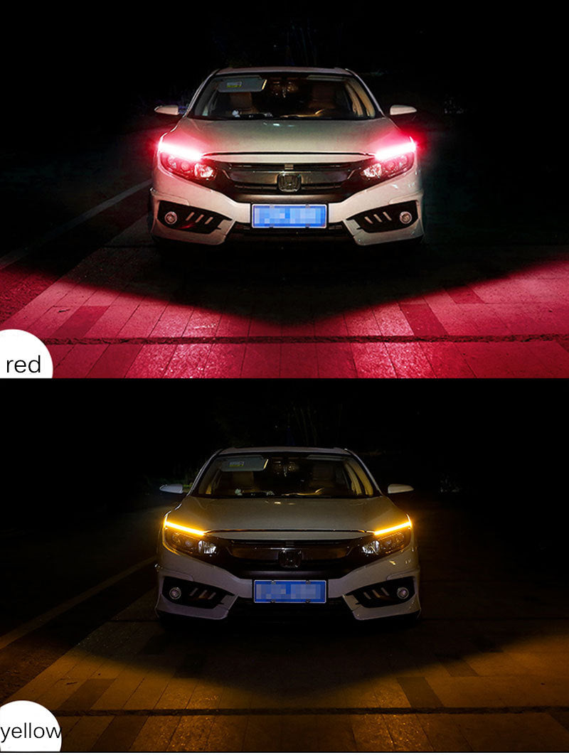Silicone Car Interior Mood Lighting Footwell LED 12V