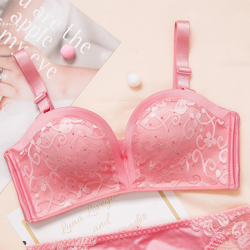 Women’s Wireless Push-Up Bra (Gathering)