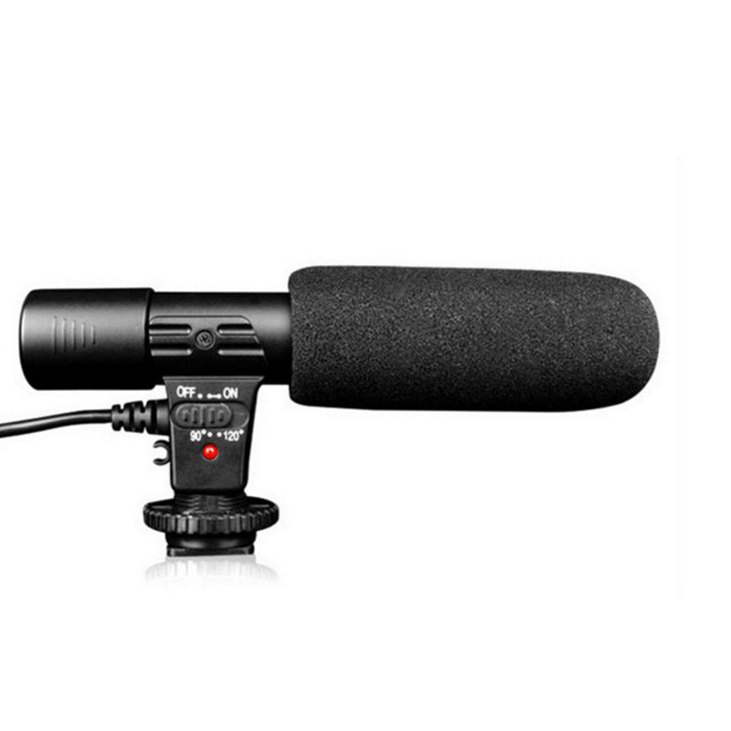 Camera Photography Microphone - Back-Pole Condenser, Dual Single-Point