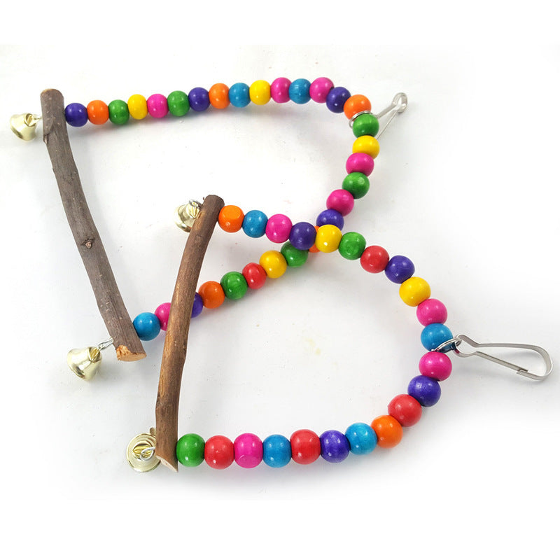 Cat Cage Climbing Ladder Bar Toy