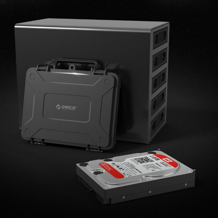 ORICO PHF Mobile Hard Disk Storage Box Sets 35-inch Mechanical Desktop Hard Disk Shockproof Hard Disk Protection Box Luggage