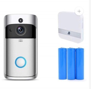 Wireless Smart Video Doorbell with Night Vision and HiSilicon Processor