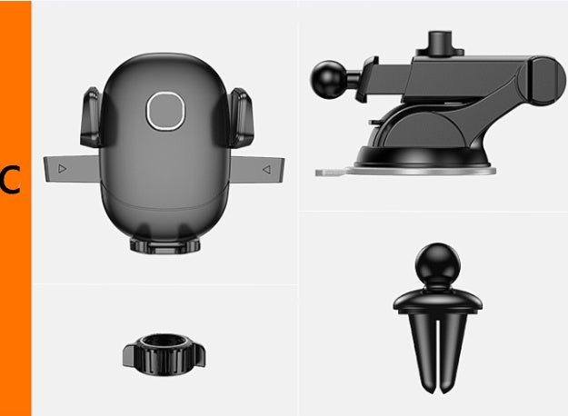 Car Phone Holder with Suction Cup – Secure Mount for Dashboard or Windshield