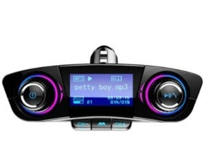 BT06 Car Bluetooth FM Transmitter with Dual USB & Hands-Free Calling