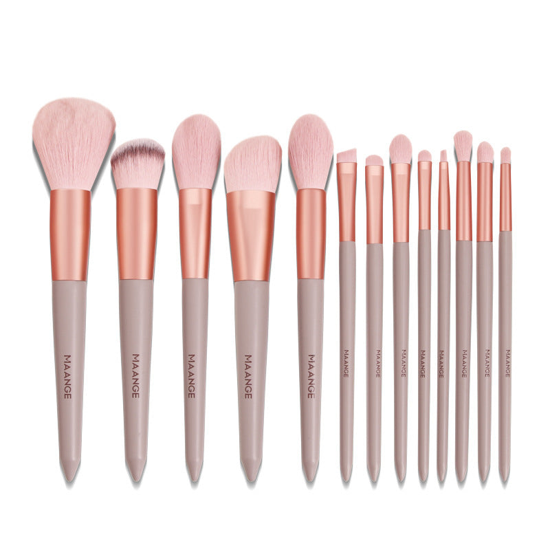 3-Piece Makeup Brush Set – Essential Beauty Tools Kit