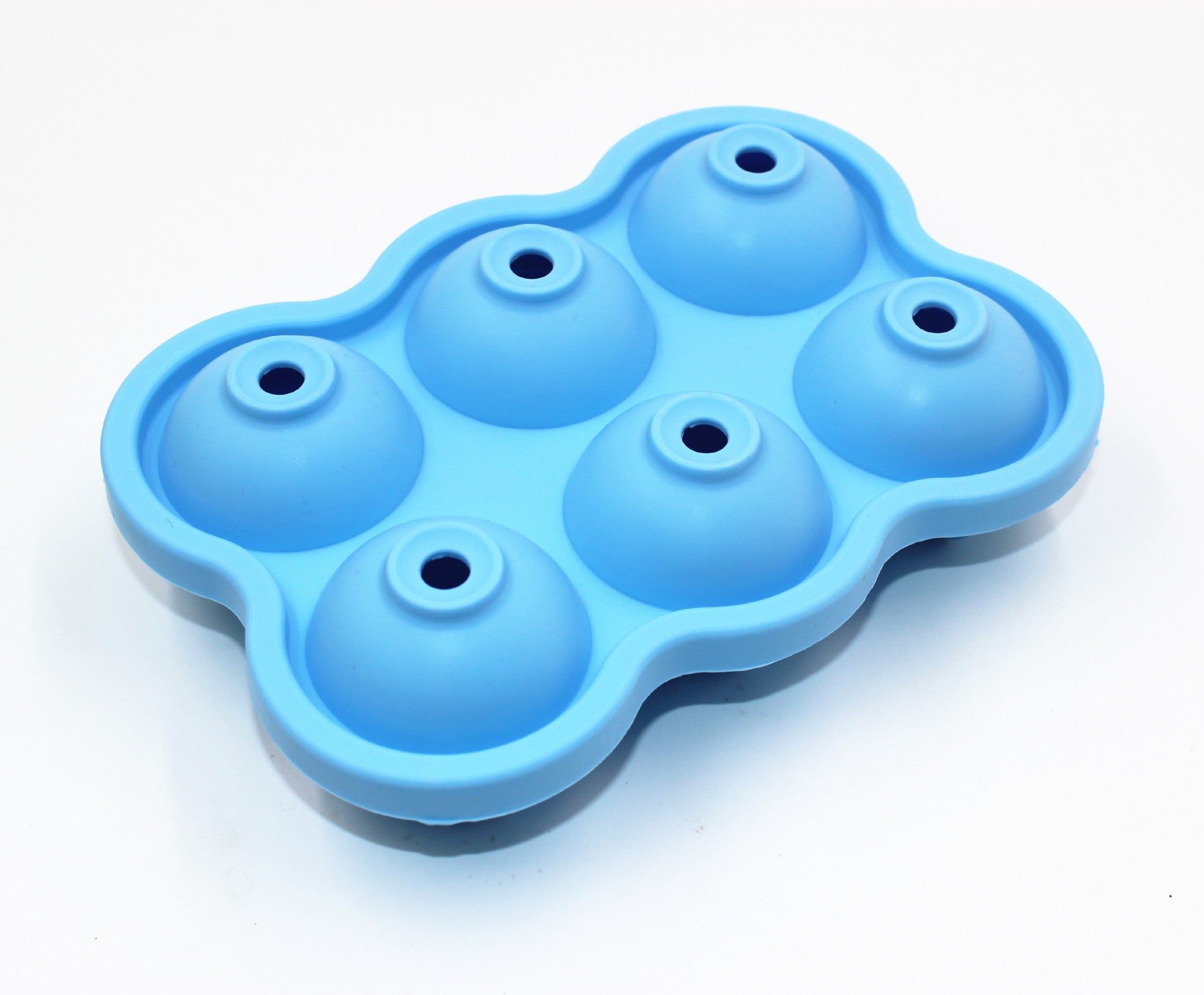 Large Ice Cube Maker – 6-Cell Silicone Ice Ball Tray for Whiskey, Cocktails & More