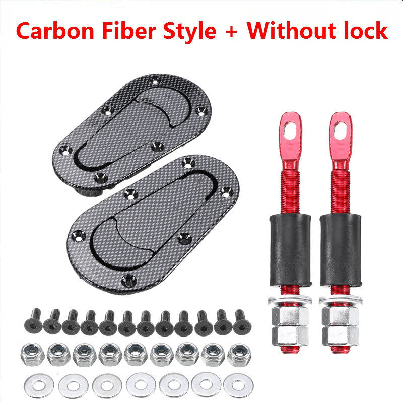 Racing Car Front Hood Lock, Modified Part