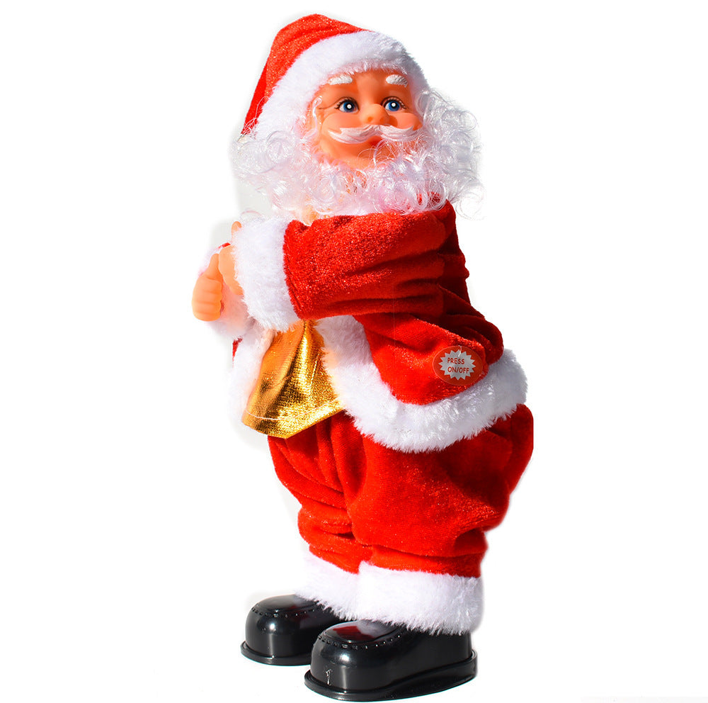 Electric Dancing Santa Claus Music Christmas Ornament