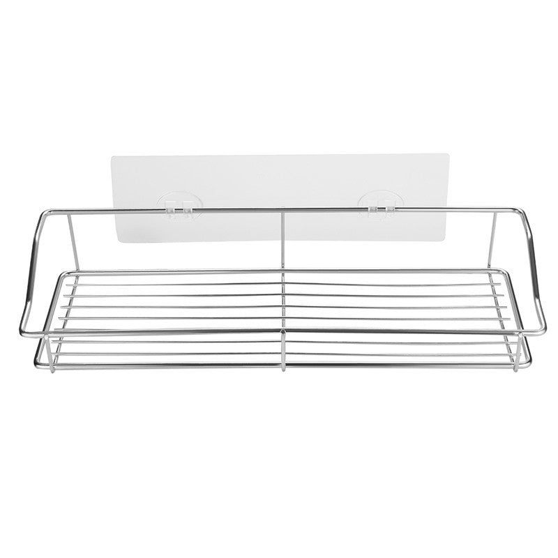 Non-Marking Adhesive Bathroom Shelf – No-Drill, Traceless Wall Mount