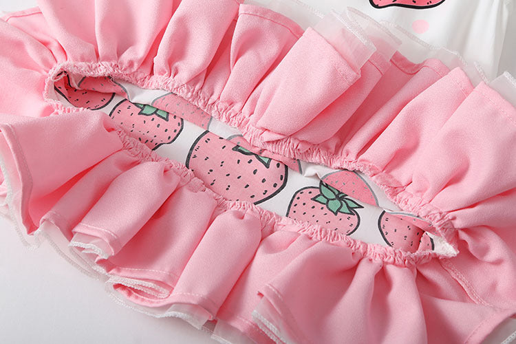 The " Yummy Strawberry " Dress