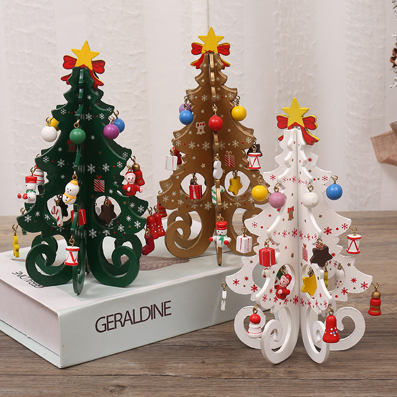 Christmas Tree Scene Decoration Ornament
