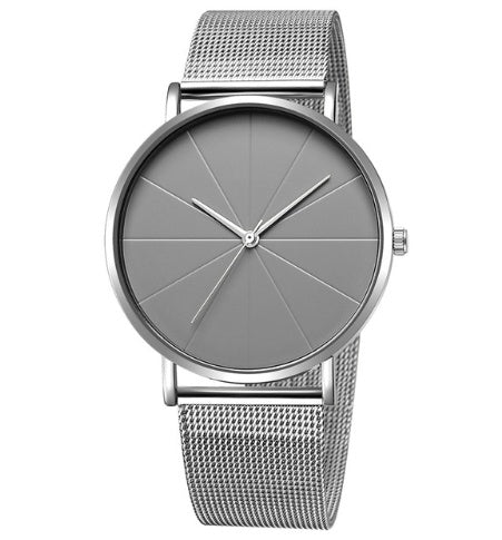 Men’s Luxury Military Sport Quartz Watch – Stainless Steel with Date Display