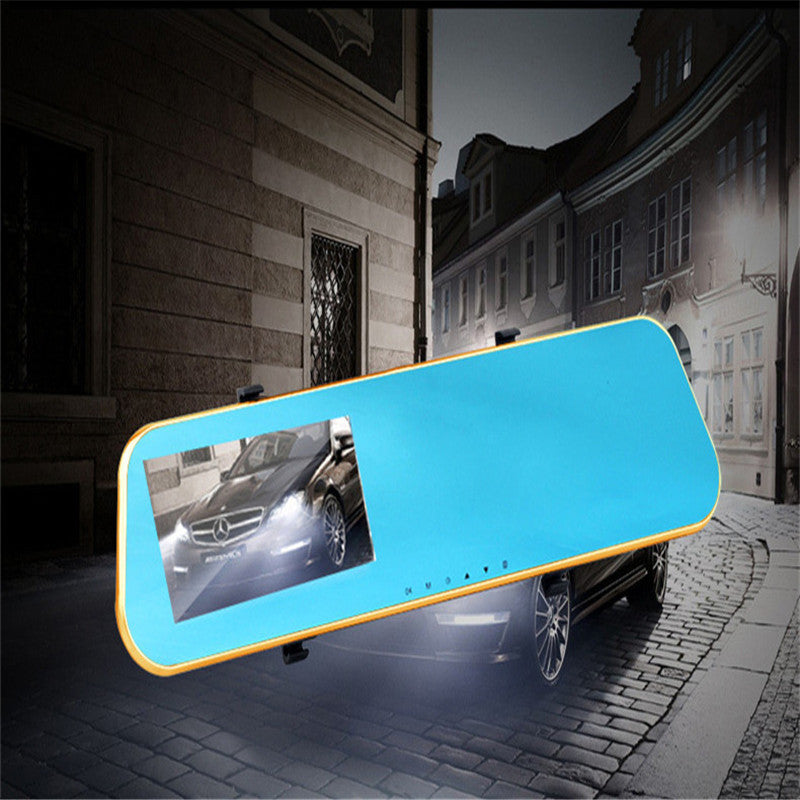 Rearview Mirror Dash Cam – HD Driving Recorder with Wide-Angle Lens