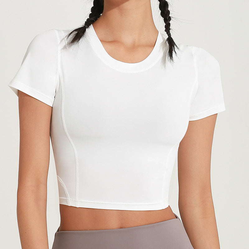 Women's sports short sleeve T-shirt