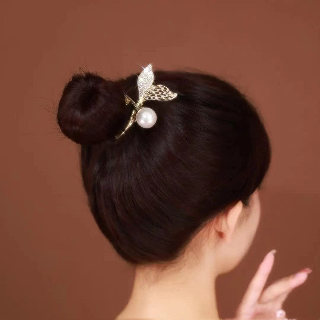 Women's Temperament Fashion Copper Alloy Pearl Hair Accessories