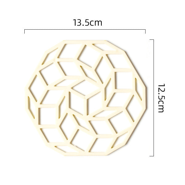 Silicone Anti Scald Table Pad Placemat Set For Hot Pots