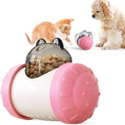 Interactive Treat Dispensing Tumbler Toy for Cats and Dogs