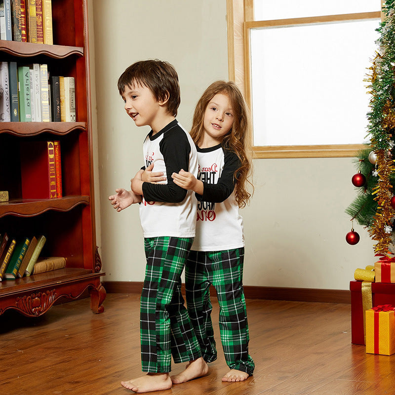 Long Sleeve Fashion Casual Christmas Printed Homewear