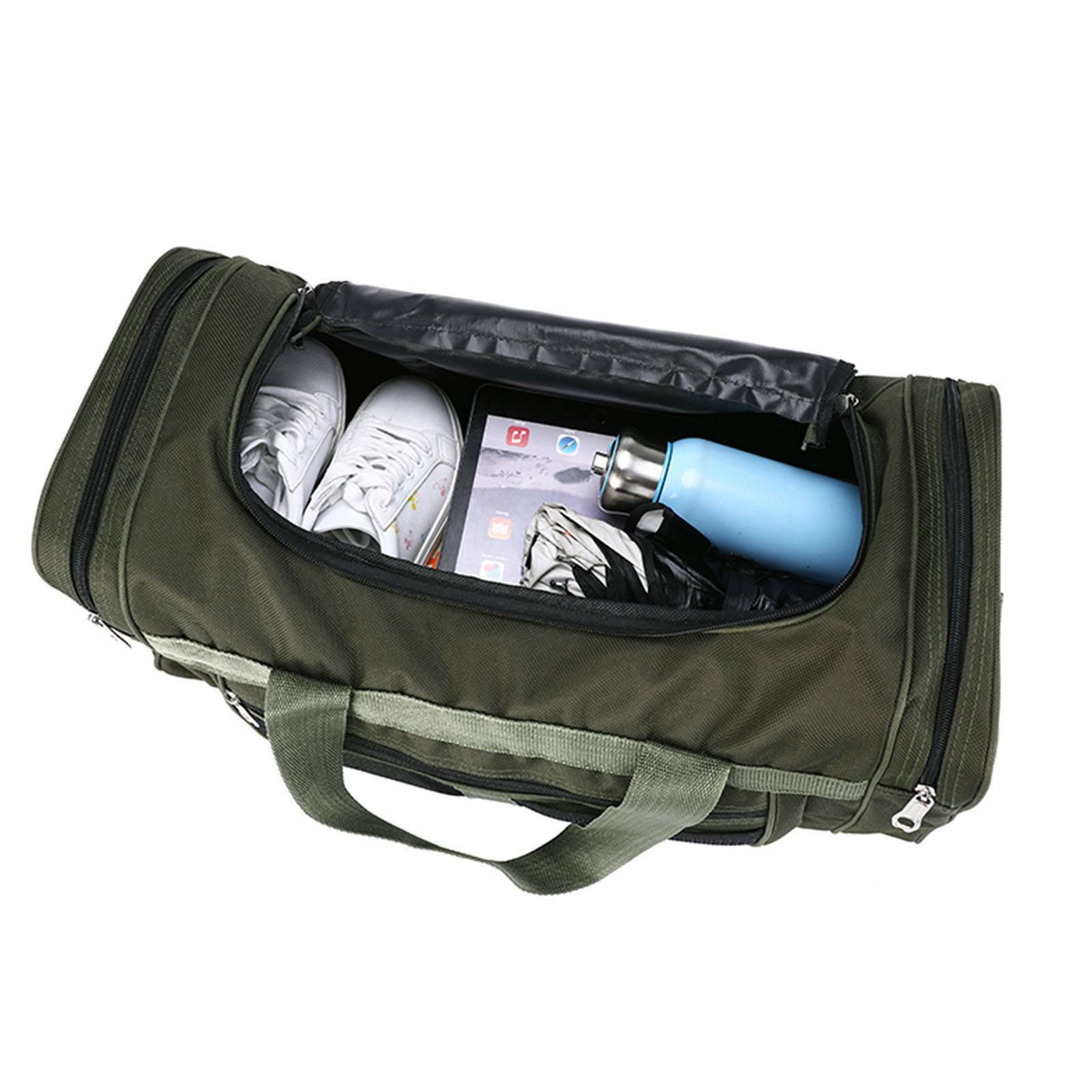 Mens Large Sports & Gym Holdall Bag - SPORTS TRAVEL WORK EQUIPMENT DUFFLE
