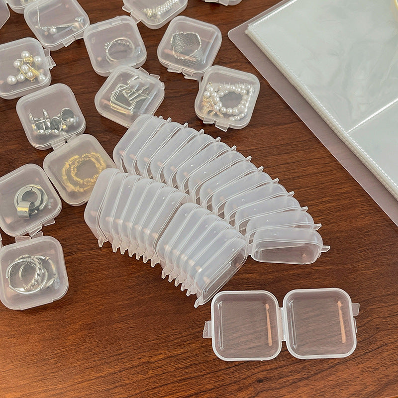 Transparent Ornament Storage Box Multifunctional Mini Storage