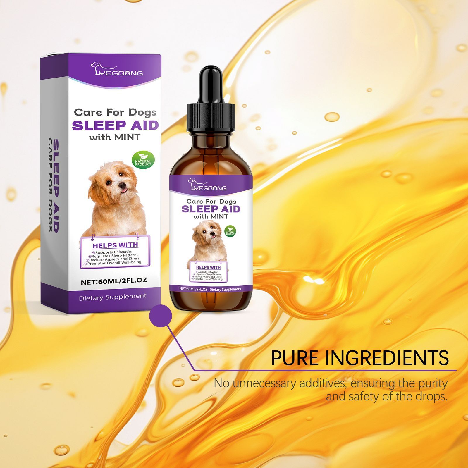 Dog Sleep Drops Care For Night Sleep