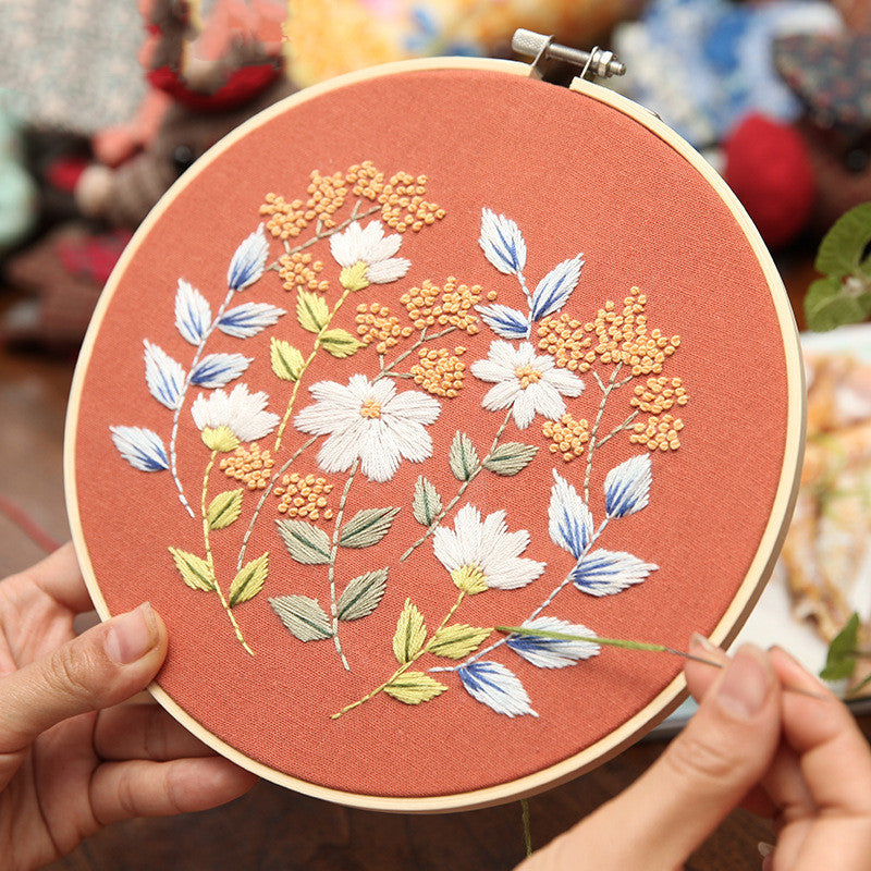 DIY Embroidery Practice Kits – Sewing and Craft Training Set for Beginners