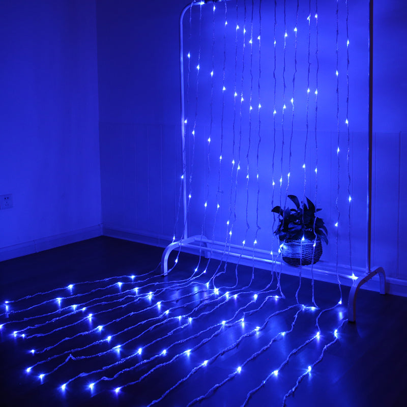 LED Waterfall Star String Lights Decorative Lamp