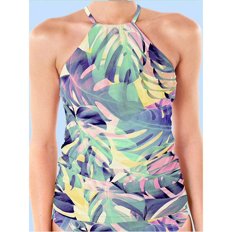 Women's One-Piece Swimsuit – Polyester, Soft Quick-Dry Fabric, 3D Tailoring, American Fit