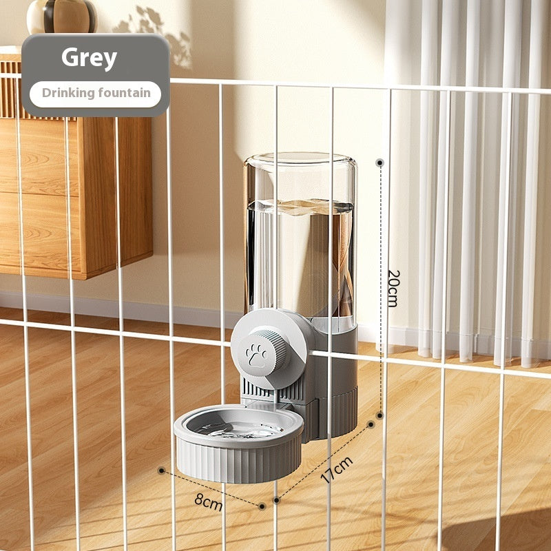 Hanging Cage Dog Basin Cat Bowl Automatic Pet Feeder