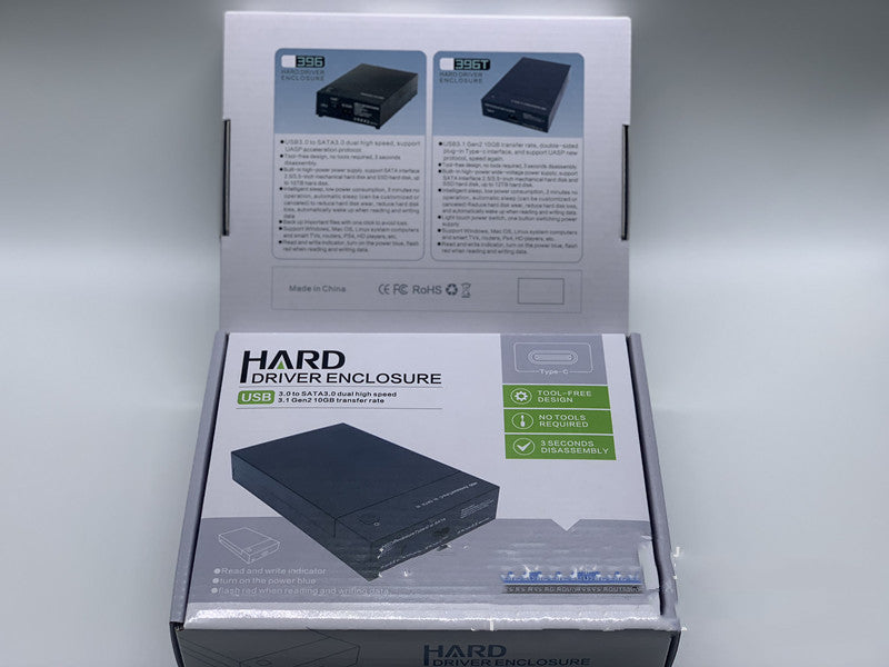USB 3.0 Mobile & Desktop Hard Disk Box – Fast External Storage Enclosure