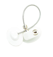 White oval