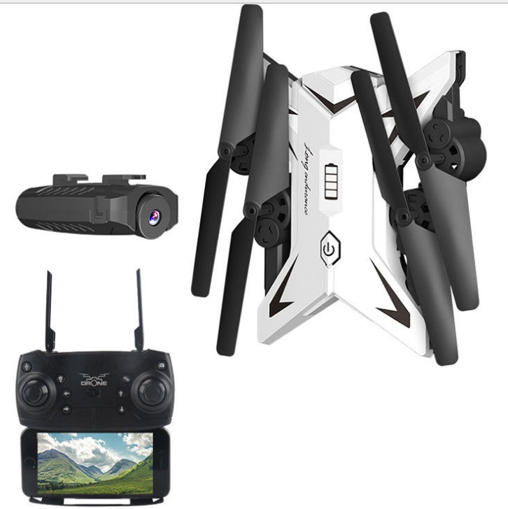 T-Rex RC Helicopter Drone – Foldable Quadcopter with HD 1080P Camera, WiFi FPV, Selfie Mode & 20-Minute Battery Life