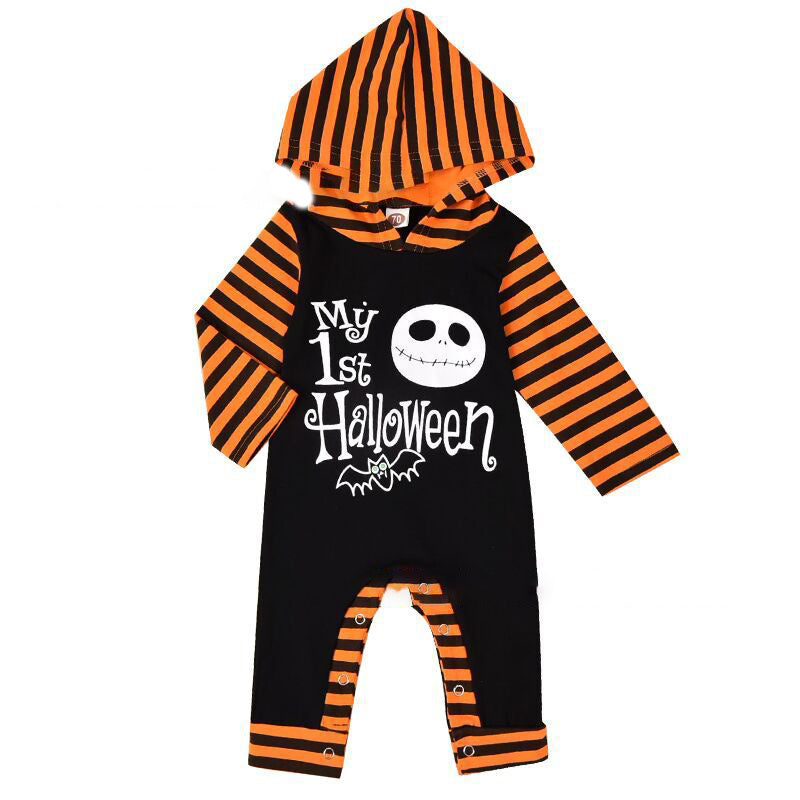 Unisex Hooded Cotton Baby Romper Regular Fit Costume