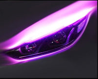 Purple Yellow 2pcs