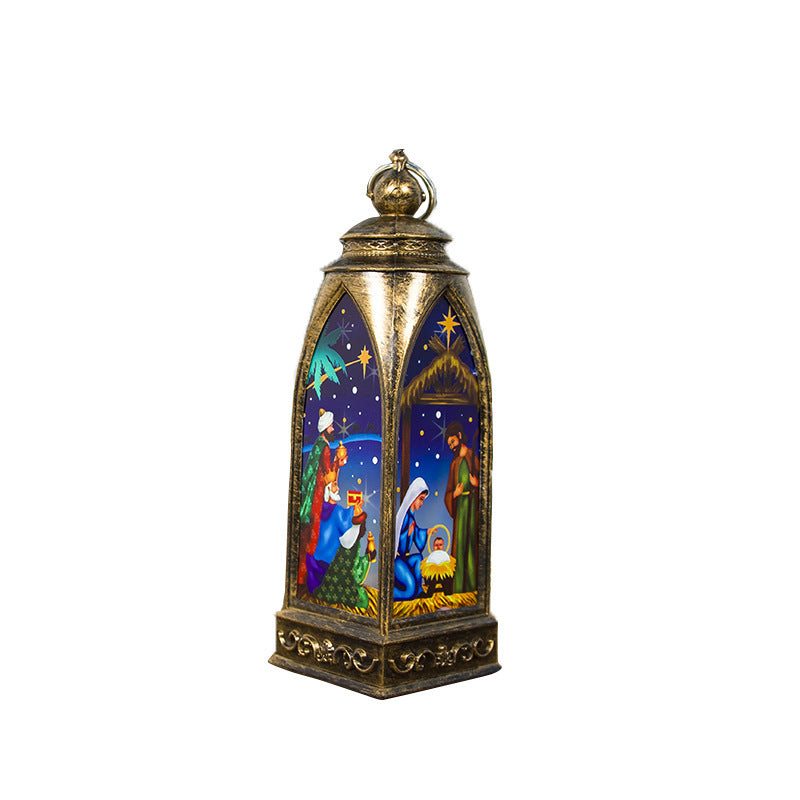 Christmas Decorative Mini Arch Lamp Ornament