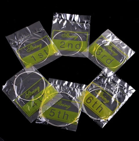 Durable Metal Acoustic Guitar Strings Set