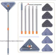Multifunctional Small Briefs Lengthened Telescopic Rod Splicing Rod Window Cleaner