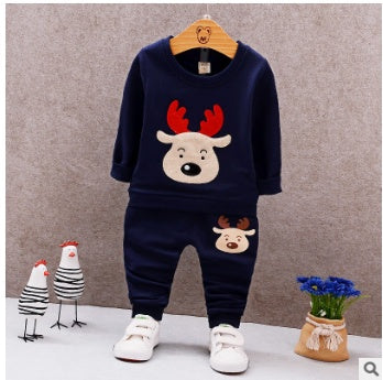 Dinosaur Long Sleeve Baby Sweatshirt – Cotton Toddler Pullover