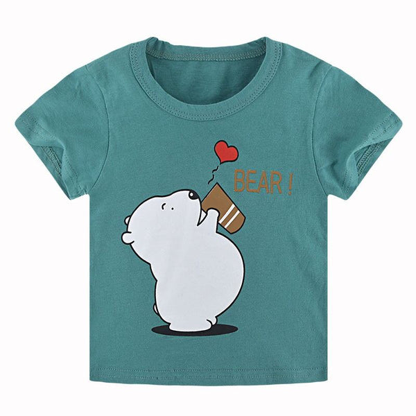 Boys’ Short Sleeve T-Shirt – Casual Cotton Top for Everyday Wear