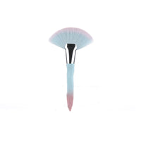 Single Pink Blue Large Fan