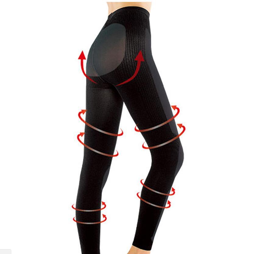 Women’s Sculpting Sleep Leg Shaper Pants – High-Waist, Seamless Compression Lounge Leggings
