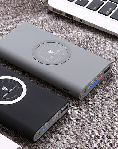 3-in-1 Wireless Power Bank – Large-Capacity Fast Charging, USB-C In/Out for Phone, Earbuds & Watch