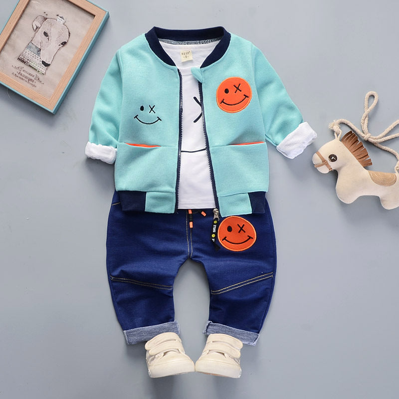 Dinosaur Long Sleeve Baby Sweatshirt – Cotton Toddler Pullover