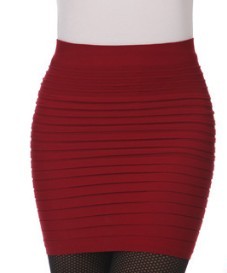 Women’s High-Waist Mini Skirt – Summer Thin Candy-Color A-Line