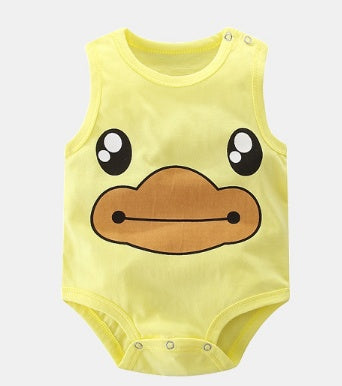 Sleeveless Baby Rompers – Newborn Clothes