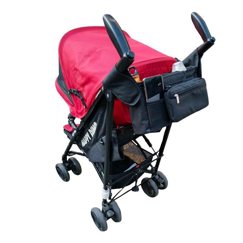 Waterproof Stroller Organizer Bag – Universal, Cup Holders